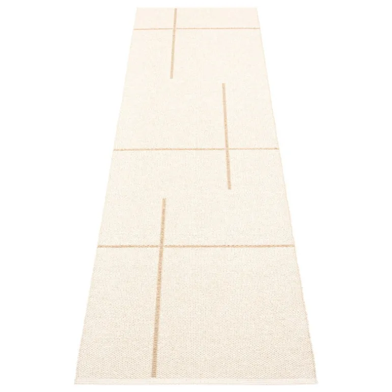 Pappelina Fred rug, 70 x 270 cm, beige - vanilla
