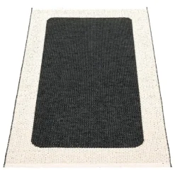 Pappelina Ilda rug, 70 x 120 cm, black - vanilla