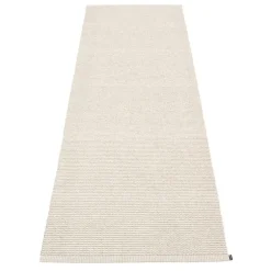 Pappelina Mono rug, 85 x 260 cm, linen - vanilla