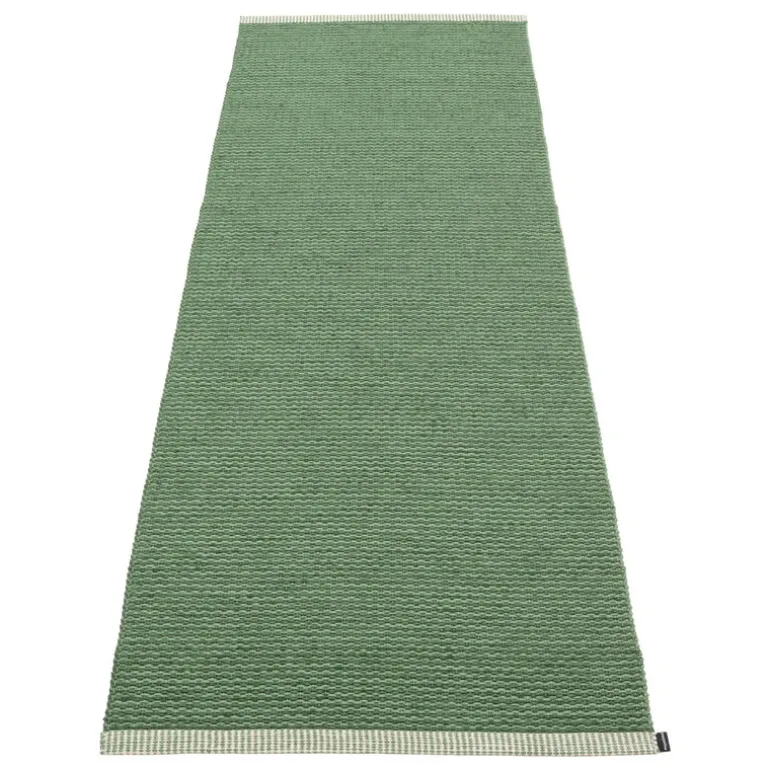 Pappelina Mono rug, 85 x 260 cm, leaf