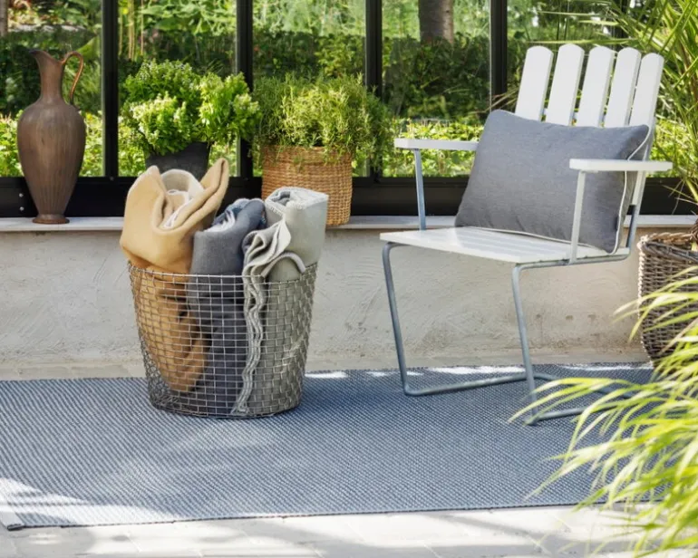 Pappelina Mono rug, 85 x 260 cm, granit