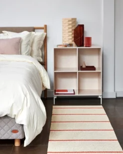 Pappelina Olle rug 70 x 180 cm, brick - cream