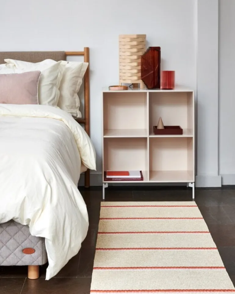 Pappelina Olle rug 70 x 240 cm, brick - cream