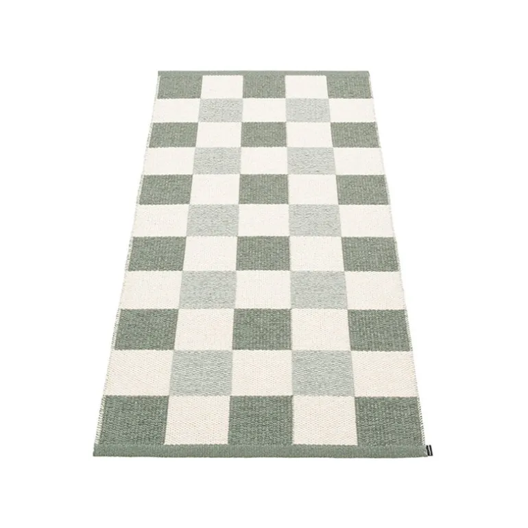 Pappelina Pix rug, 70 x 160 cm, army - vanilla - sage
