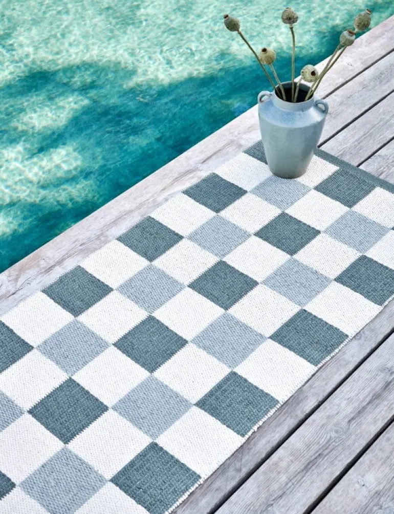 Pappelina Pix rug, 70 x 160 cm, army - vanilla - sage