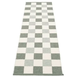 Pappelina Pix rug, 70 x 240 cm, army - vanilla - sage