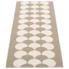 Pappelina Poppy rug, 70 x 150 cm, potato
