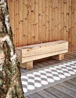 Pappelina Poppy rug, 70 x 150 cm, potato