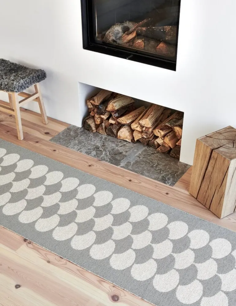 Pappelina Poppy rug, 70 x 250 cm, linen