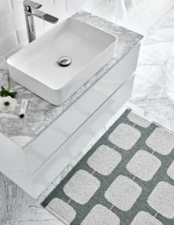 Pappelina Sten rug, 70 x 200 cm, army green - grey