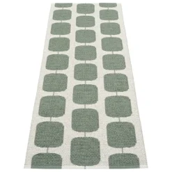 Pappelina Sten rug, 70 x 200 cm, army green - grey