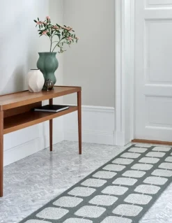 Pappelina Sten rug, 70 x 200 cm, army green - grey