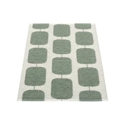 Pappelina Sten rug, 70 x 100 cm, army green - light grey