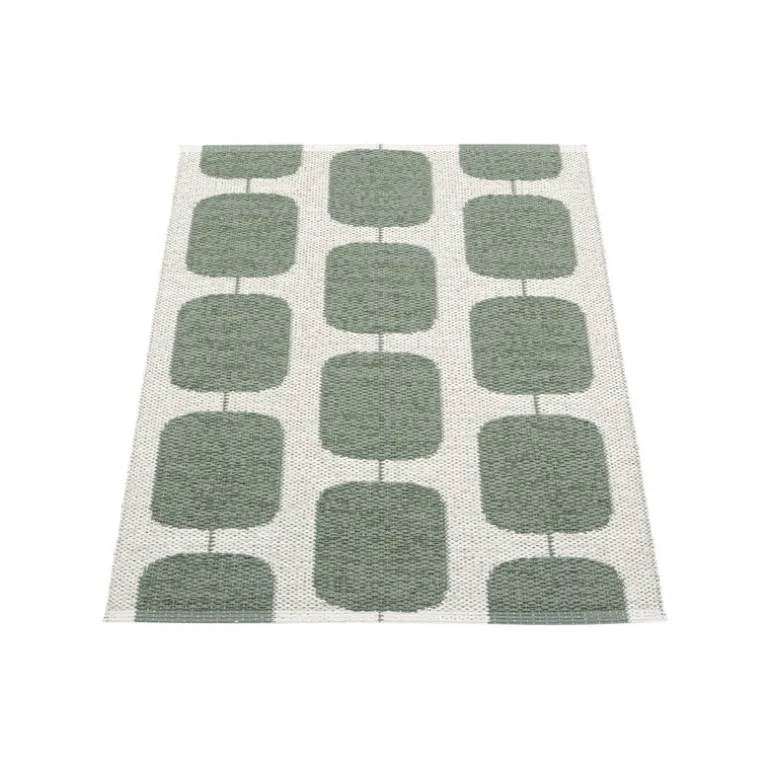 Pappelina Sten rug, 70 x 100 cm, army green - light grey