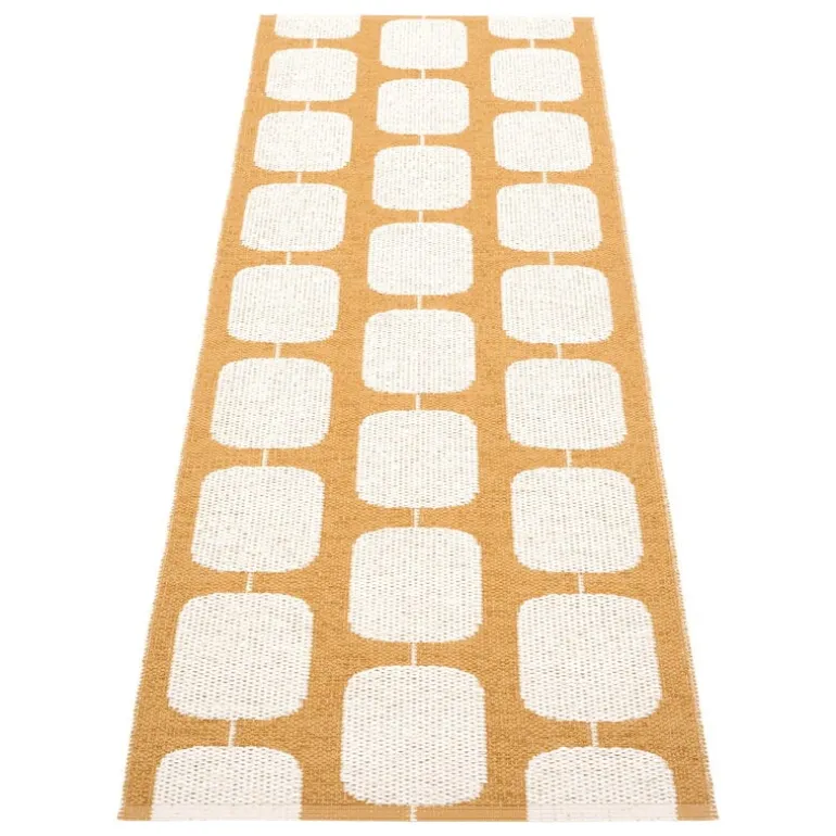 Pappelina Sten rug, 70 x 200 cm, ochre - vanilla