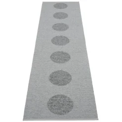 Pappelina Vera 2.0 rug, 70 x 280 cm, grey - granit metallic
