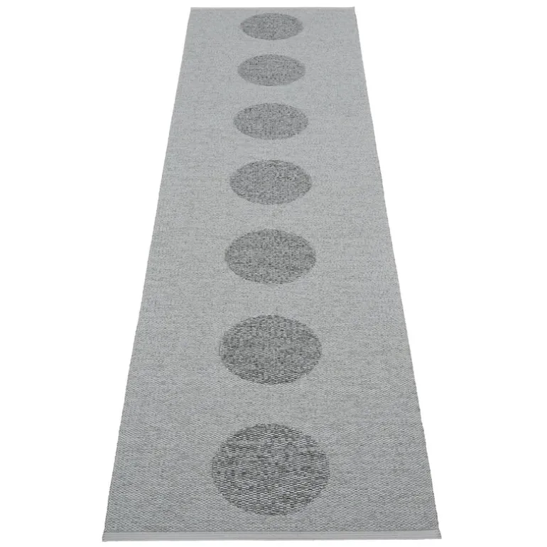 Pappelina Vera 2.0 rug, 70 x 280 cm, grey - granit metallic