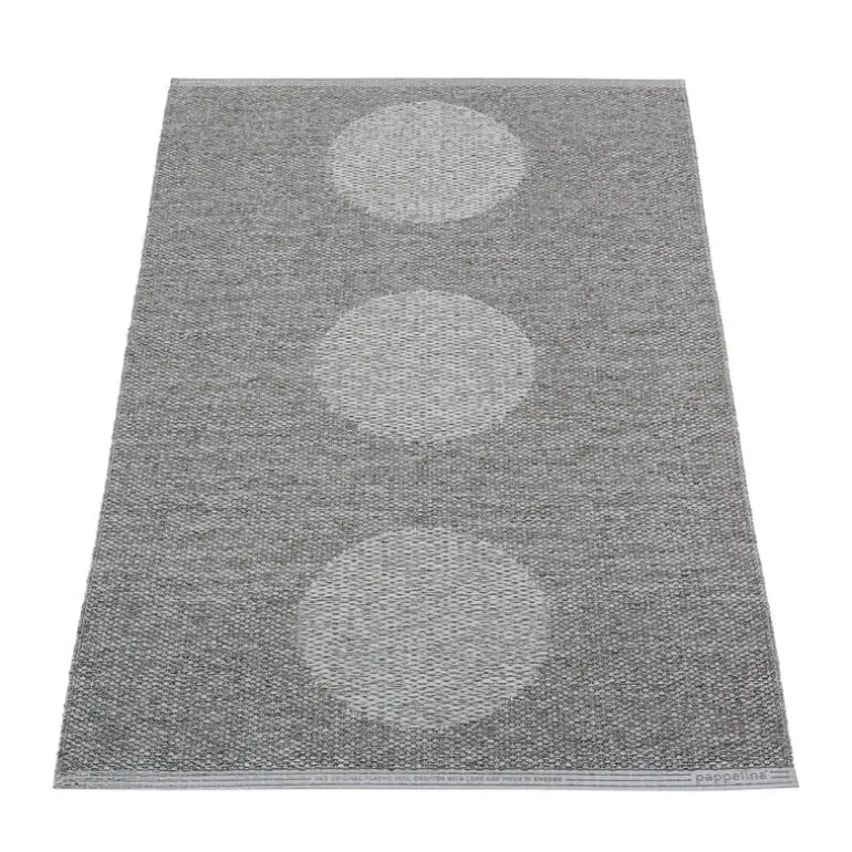 Pappelina Vera 2.0 rug, 70 x 120 cm, grey - granit metallic
