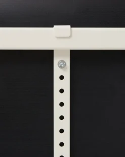 Pedestal Hopper TV stand, light oak