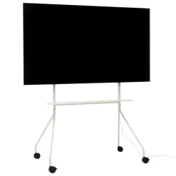 Pedestal Moon Pro TV stand, pearl