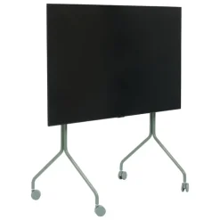 Pedestal Moon Rollin' TV stand, mossy green