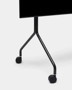 Pedestal Moon Rollin' TV stand, charcoal