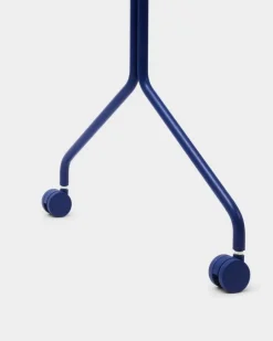 Pedestal Moon Rollin' TV stand, ultra marine