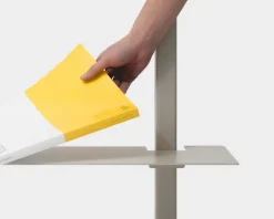 Pedestal Plate shelf, mushroom