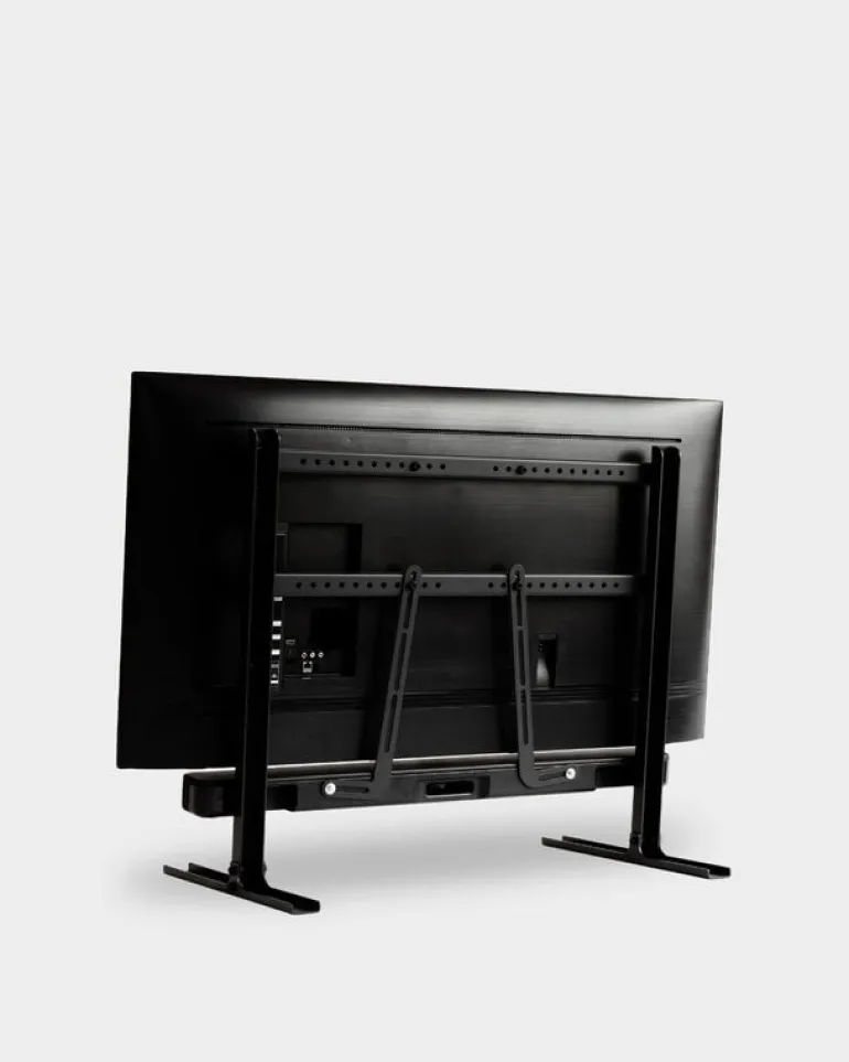 Pedestal Soundbar bracket and angle bracket, 2 pcs, charcoal