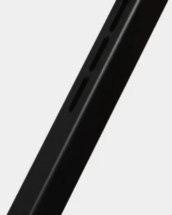 Pedestal Straight Rollin' TV stand, charcoal