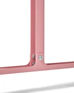 Pedestal Straight Rollin' TV stand, bubble gum