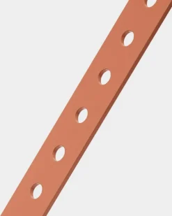 Pedestal Sway TV stand, dusty rose