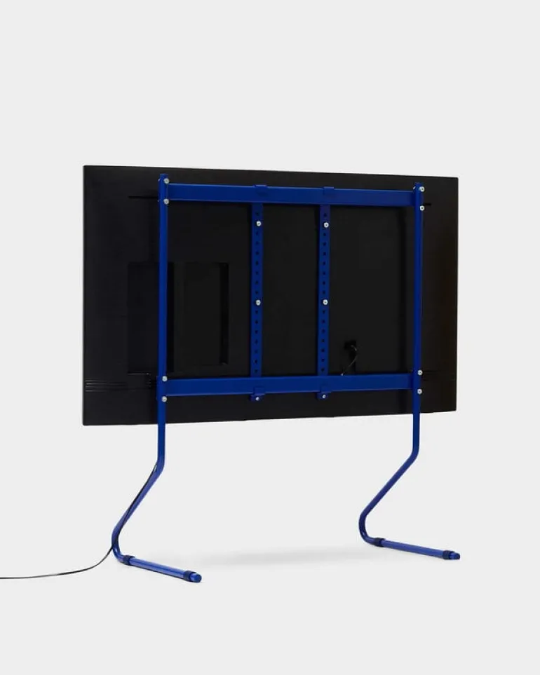 Pedestal Sway TV stand, ultra marine