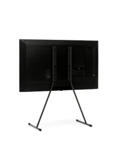 Pedestal Viva TV stand, charcoal
