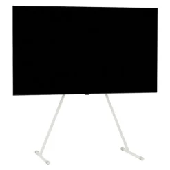 Pedestal Viva TV stand, pearl