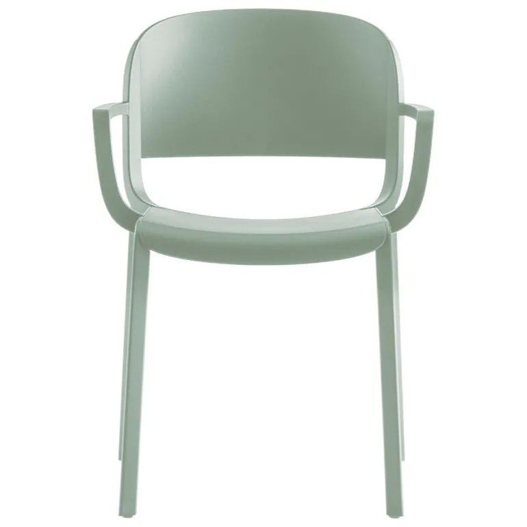 Pedrali Dome 265 armchair, sage green