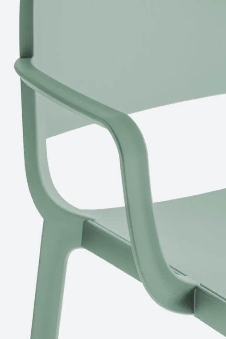 Pedrali Dome 265 armchair, sage green