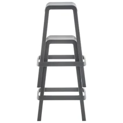 Pedrali Dome 267 bar stool, 65 cm, anthracite
