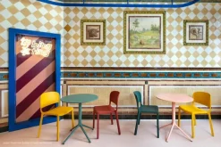 Pedrali Dome 260 chair, burgundy