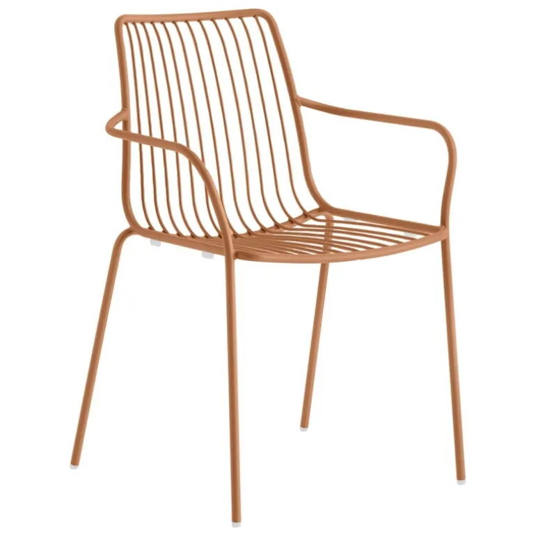 Pedrali Nolita 3656 armchair, terracotta