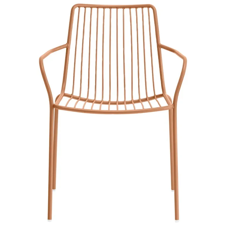 Pedrali Nolita 3656 armchair, terracotta