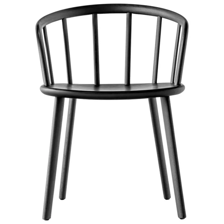 Pedrali Nym 2835 chair, black ash