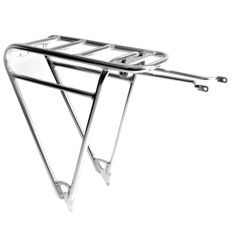 Pelago Bicycles Cargo Rear Rack, polished aluminium