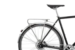 Pelago Bicycles Commuter Rear Rack, polished stainless steel