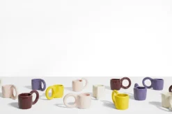 Petite Friture Donut espresso cup, 2 pcs, bubble gum