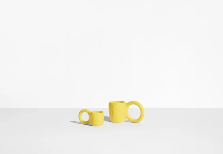 Petite Friture Donut espresso cup, 2 pcs, lemon