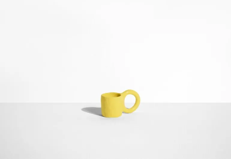 Petite Friture Donut espresso cup, 2 pcs, lemon