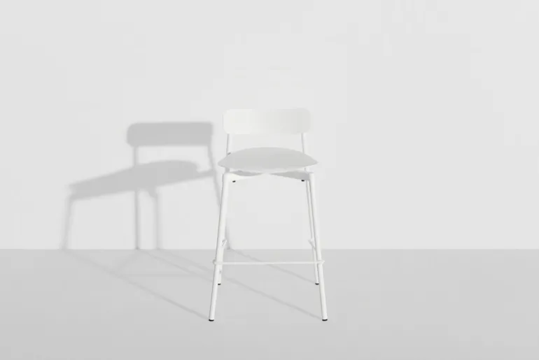 Petite Friture Fromme bar stool, 65 cm, white