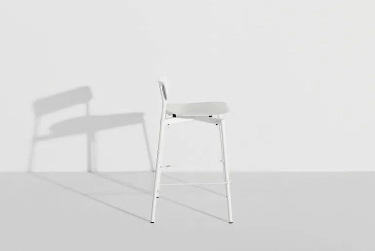 Petite Friture Fromme bar stool, 65 cm, white
