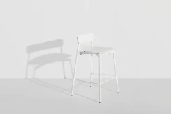Petite Friture Fromme bar stool, 65 cm, white